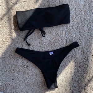 Two piece bathing suit